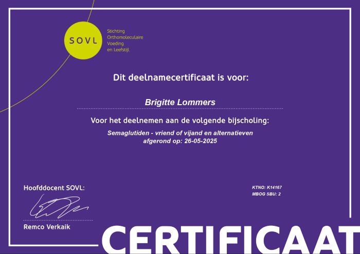 certificaat
